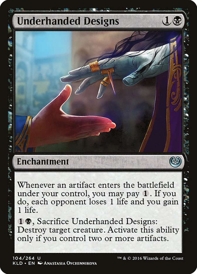 Underhanded Designs [Kaladesh] | Good Games North
