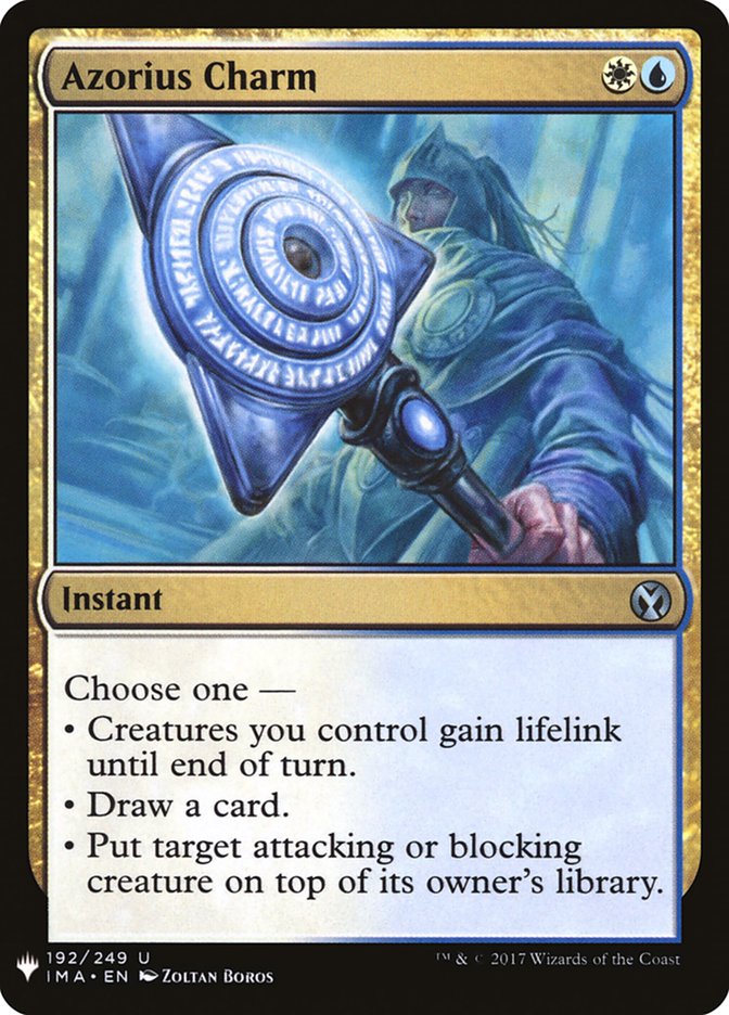 Azorius Charm [Mystery Booster] | Good Games North