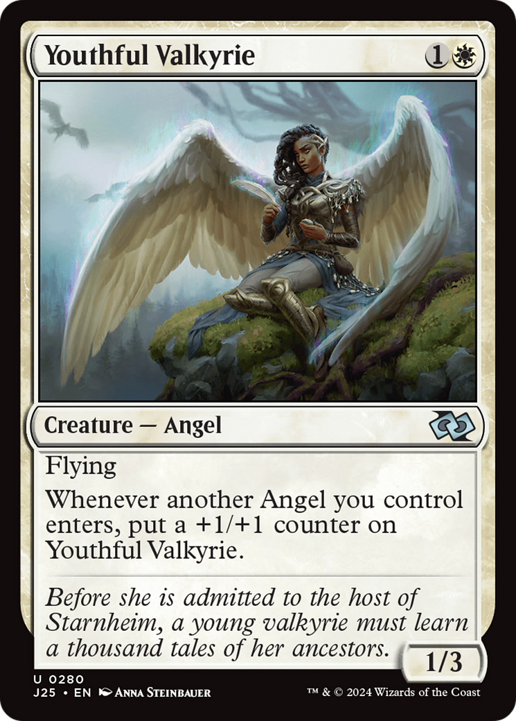 Youthful Valkyrie [Foundations Jumpstart] | Good Games North