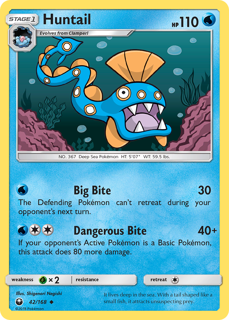 Huntail (42/168) [Sun & Moon: Celestial Storm] | Good Games North