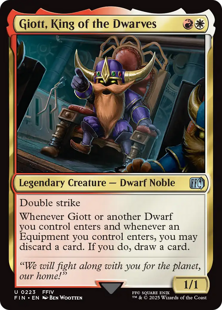 Giott, King of the Dwarves [FINAL FANTASY] | Good Games North