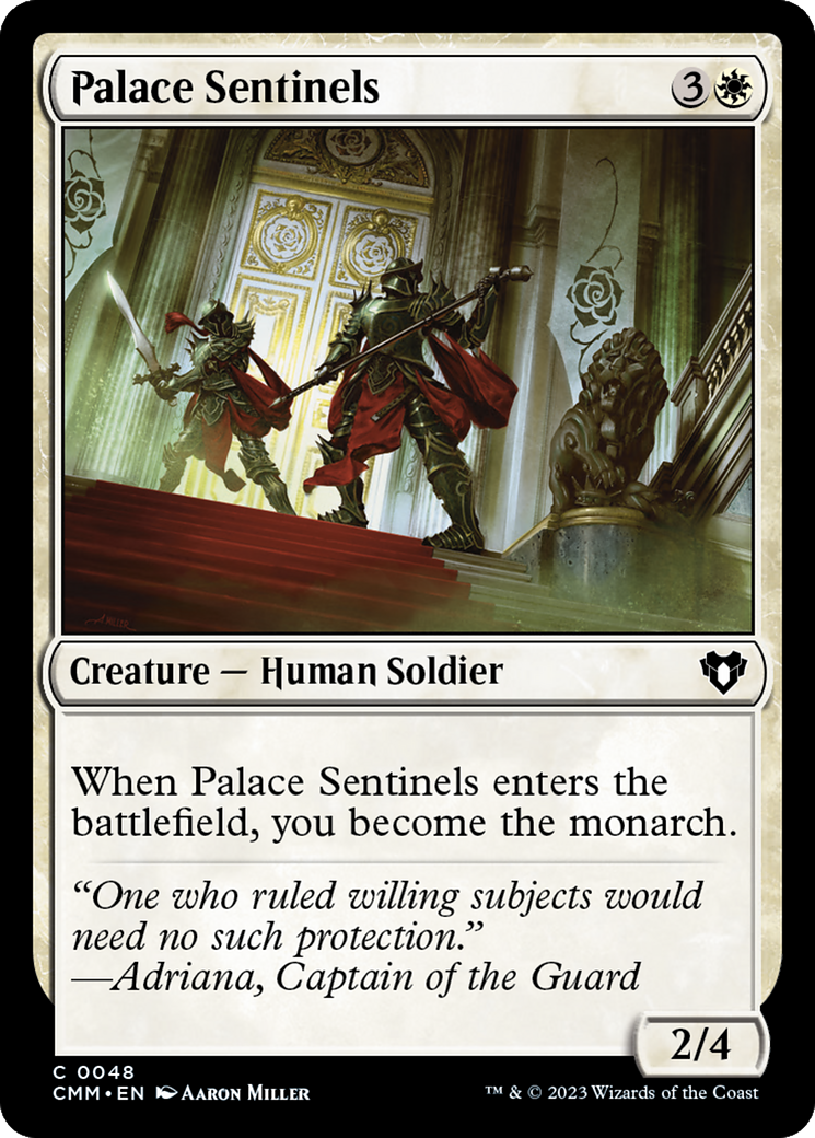 Palace Sentinels [Commander Masters] | Good Games North