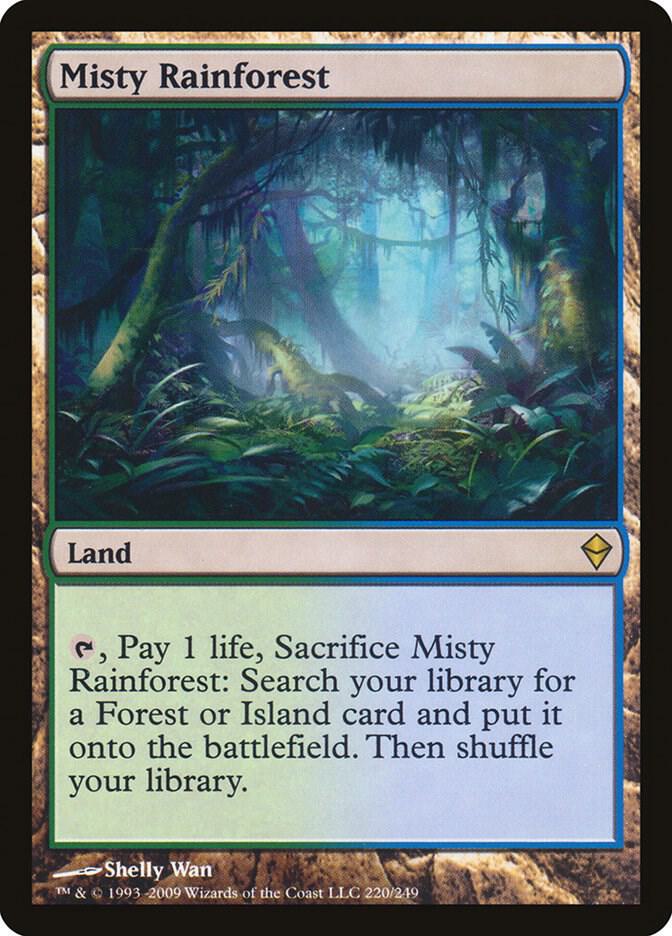 Misty Rainforest 220/249 (Zendikar)  | Good Games North