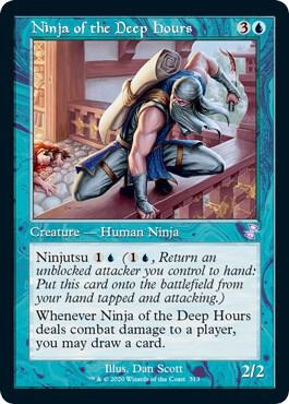 Ninja of the Deep Hours 313/289 (Time Spiral: Remastered)  - Foil | Good Games North