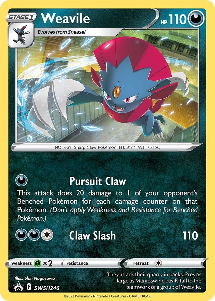 Weavile (SWSH246) [Sword & Shield: Black Star Promos] | Good Games North