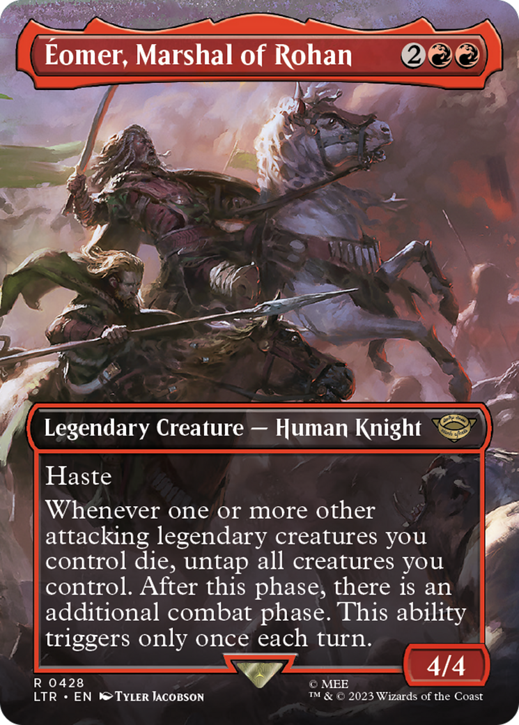Eomer, Marshal of Rohan (Borderless Alternate Art) [The Lord of the Rings: Tales of Middle-Earth] | Good Games North