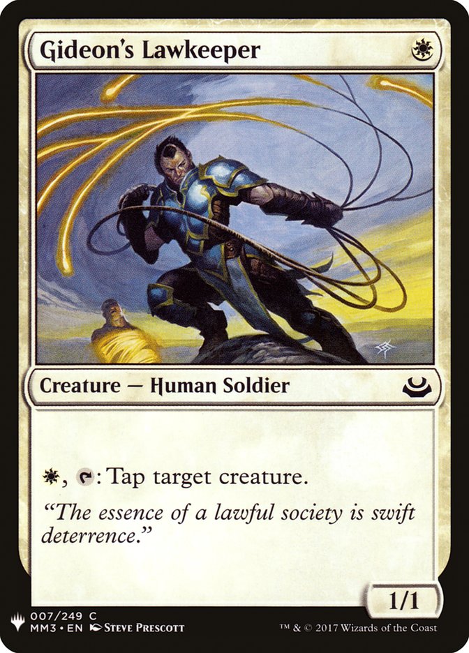 Gideon's Lawkeeper [Mystery Booster] | Good Games North