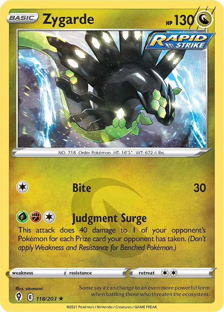 Zygarde (118/203) [Sword & Shield: Evolving Skies] | Good Games North