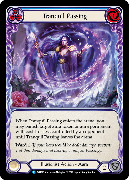 Tranquil Passing (Blue) [DYN223] (Dynasty) | Good Games North