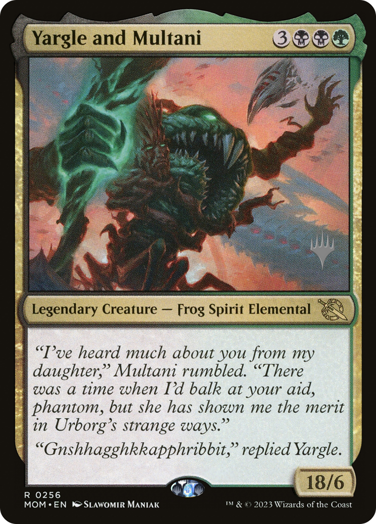 Yargle and Multani (Promo Pack) [March of the Machine Promos] | Good Games North