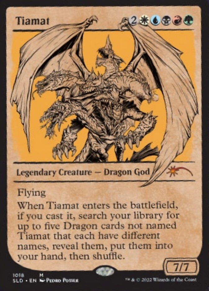 Tiamat (Showcase) [Secret Lair Drop Series] | Good Games North