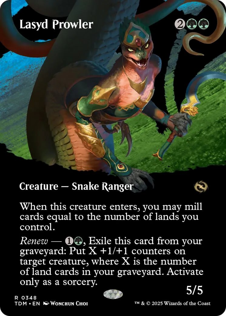 Lasyd Prowler (Borderless) [Tarkir: Dragonstorm] | Good Games North