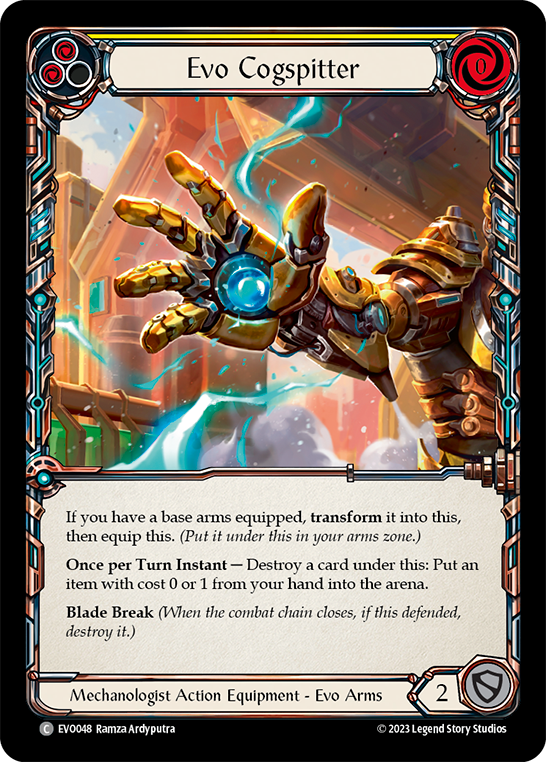 Evo Cogspitter [EVO048] (Bright Lights)  Cold Foil | Good Games North