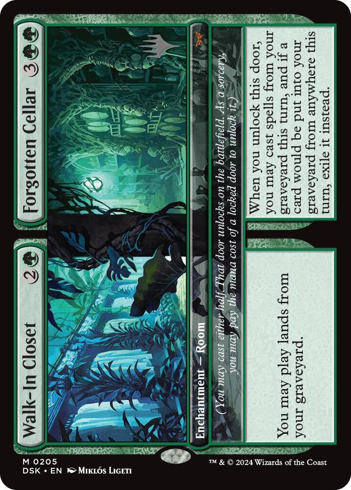 Walk In Closet Forgotten Cellar (Promo Pack: Duskmourn: House of Horror)  | Good Games North