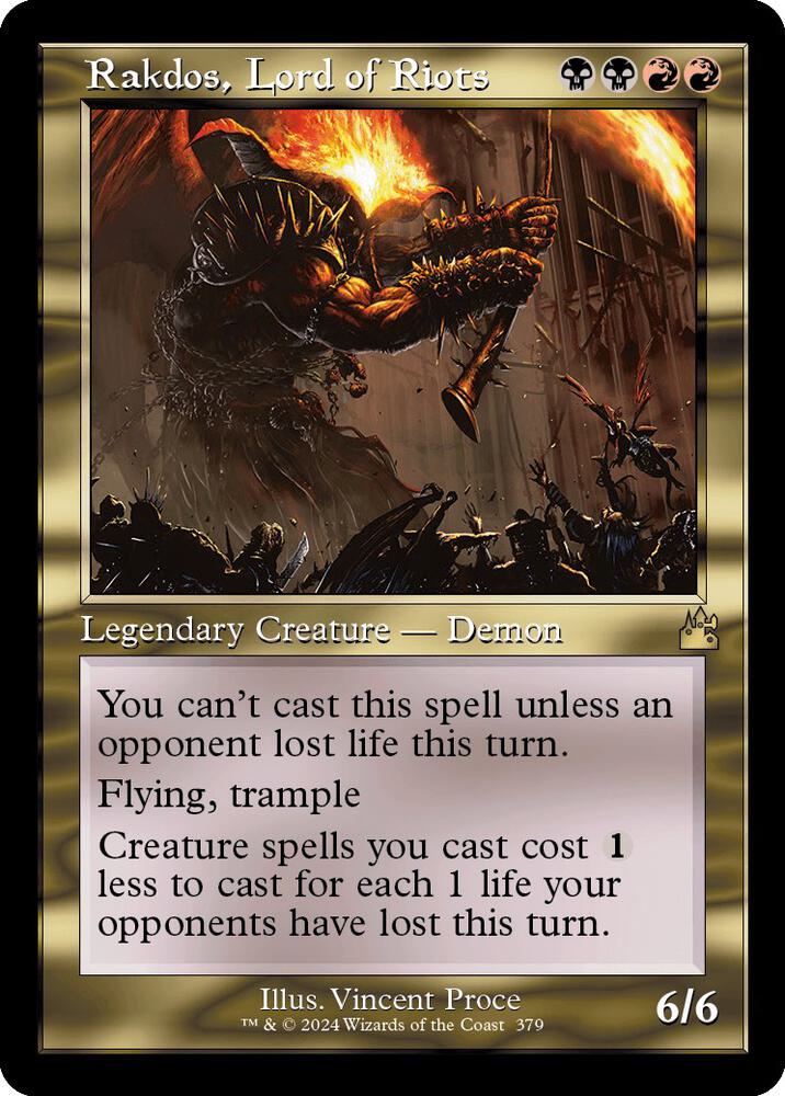 Rakdos Lord of Riots Retro Frame (Ravnica Remastered)  | Good Games North