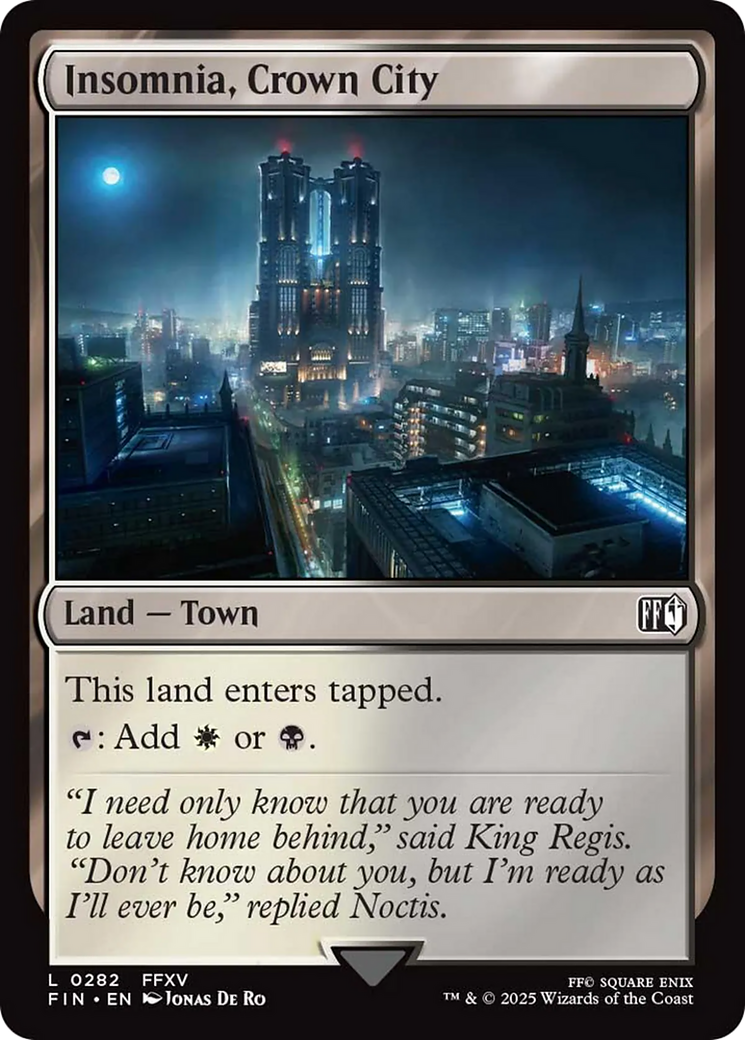 Insomnia, Crown City [FINAL FANTASY] | Good Games North