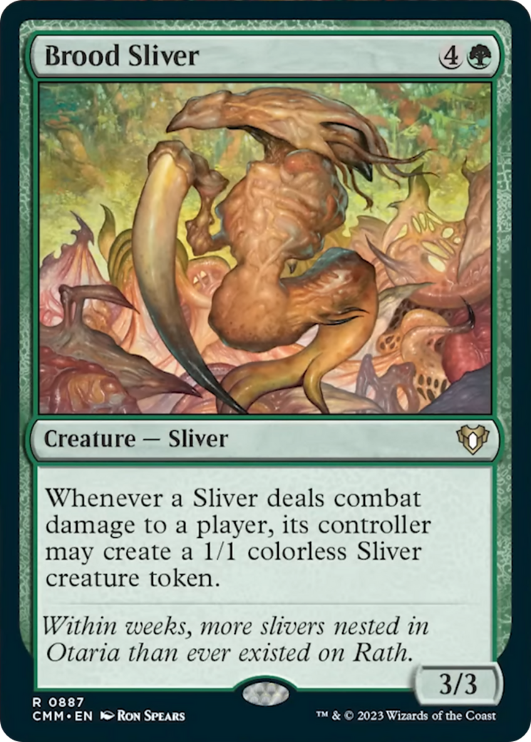 Brood Sliver [Commander Masters] | Good Games North