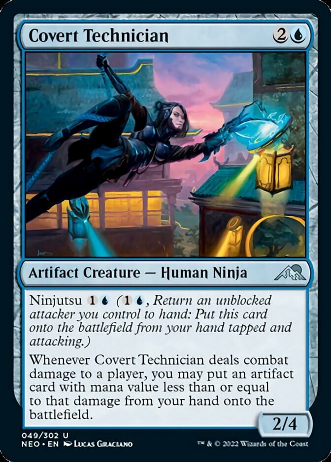 Covert Technician [Kamigawa: Neon Dynasty] | Good Games North