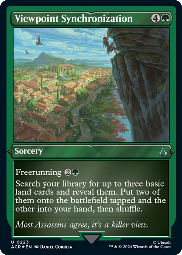 Viewpoint Synchronization (Foil Etched) [Assassin's Creed] | Good Games North