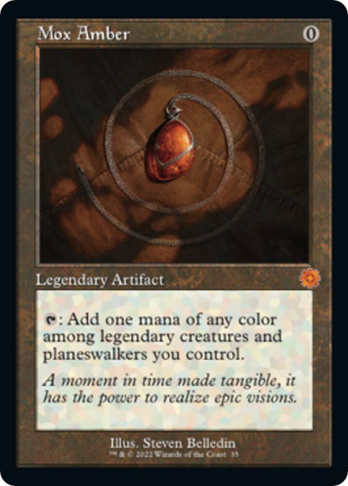 Mox Amber (The Brothers' War: Retro Frame Artifacts)  | Good Games North