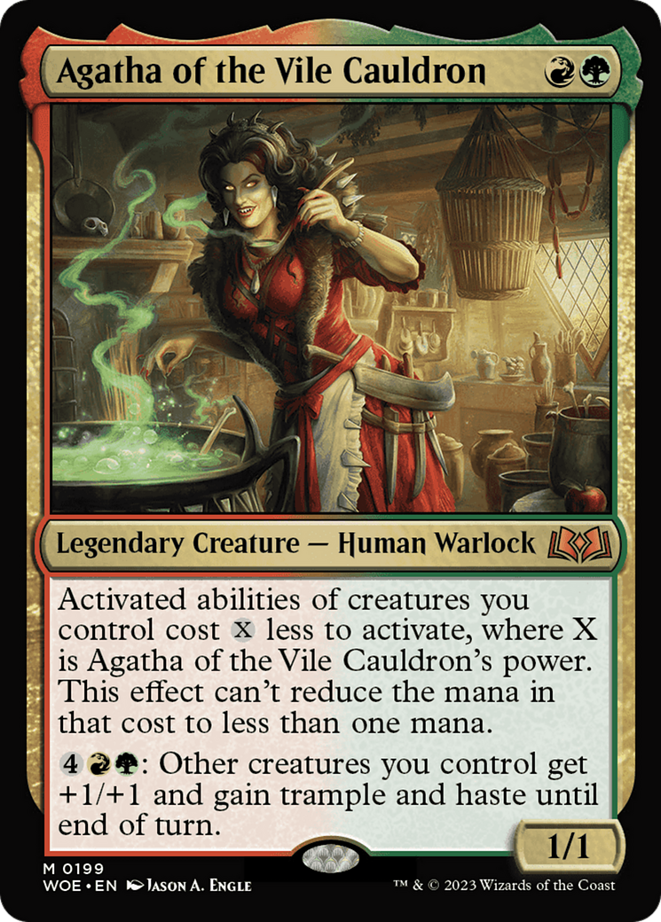 Agatha of the Vile Cauldron [Wilds of Eldraine] | Good Games North
