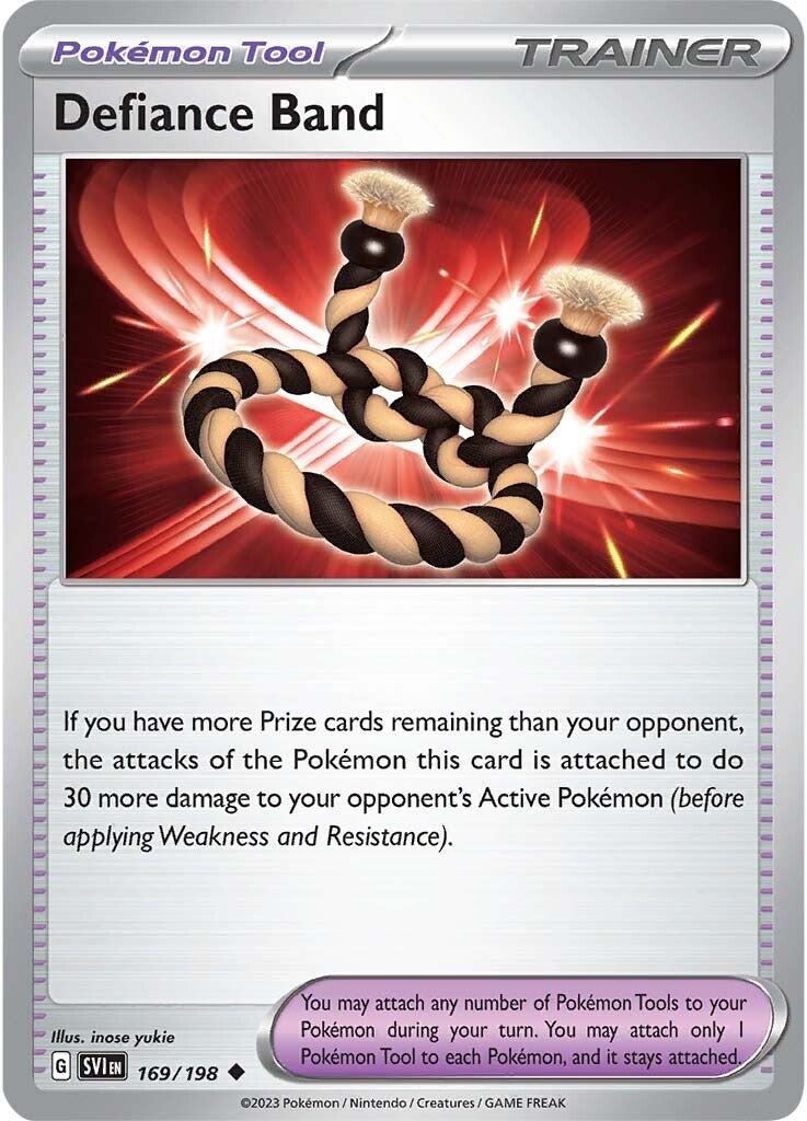 Defiance Band (169/198) [Scarlet & Violet: Base Set] | Good Games North