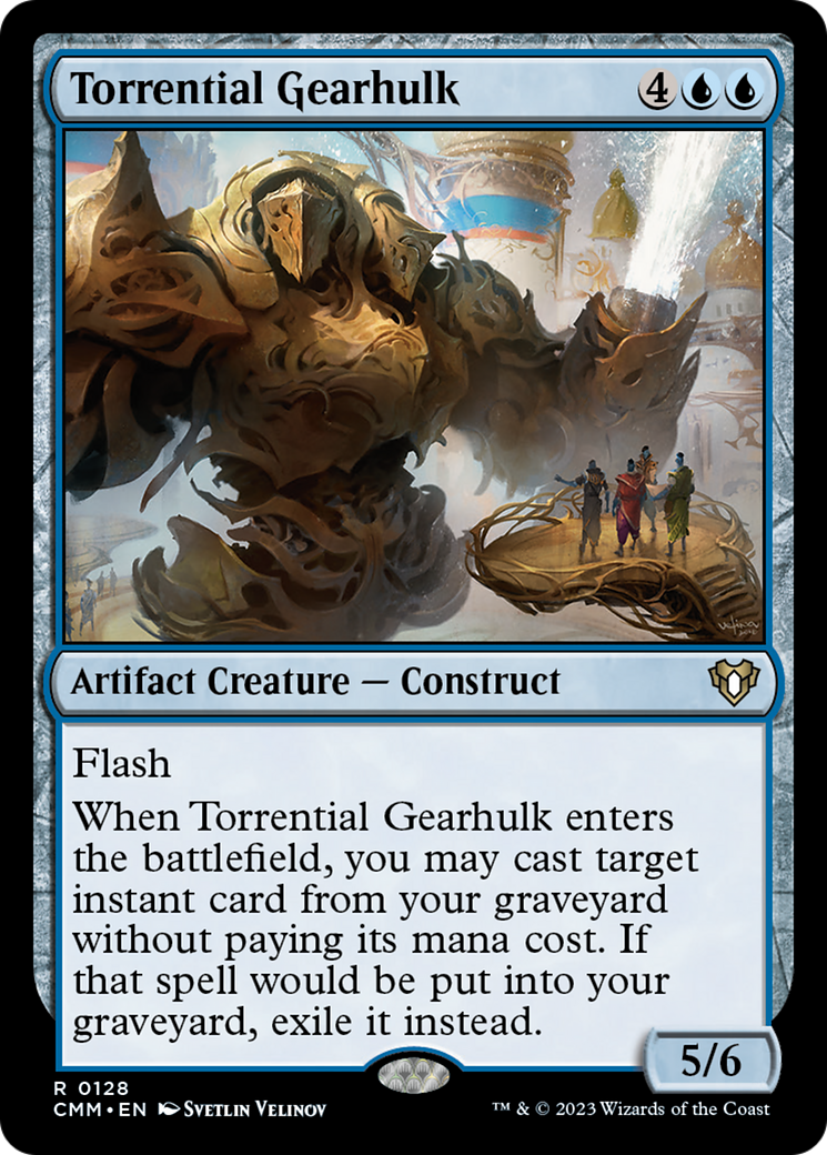 Torrential Gearhulk [Commander Masters] | Good Games North