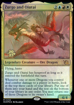 Zurgo and Ojutai [March of the Machine Prerelease Promos] | Good Games North
