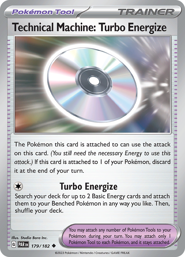 Technical Machine: Turbo Energize (179/182) [Scarlet & Violet: Paradox Rift] | Good Games North