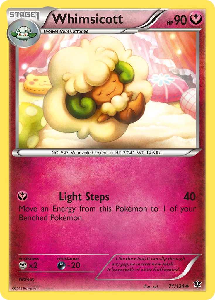 Whimsicott (71/124) [XY: Fates Collide] | Good Games North