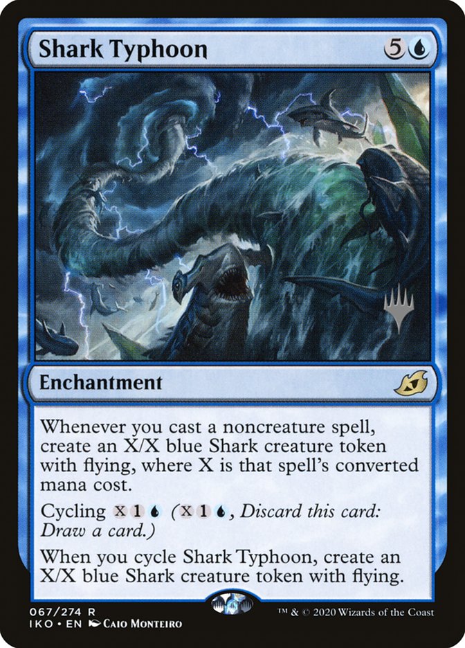 Shark Typhoon (Promo Pack) [Ikoria: Lair of Behemoths Promos] | Good Games North