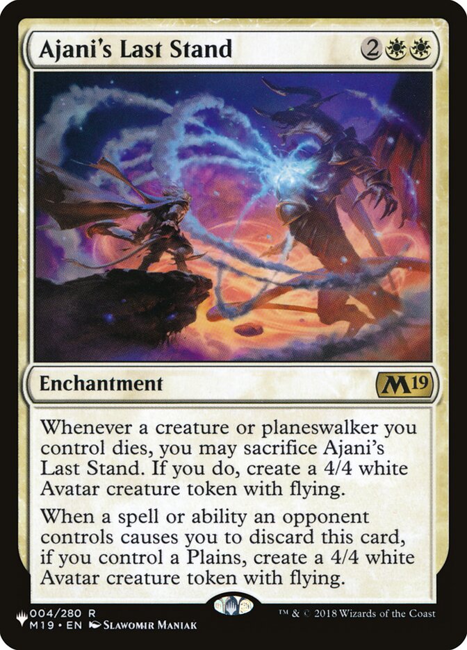 Ajani's Last Stand [The List] | Good Games North