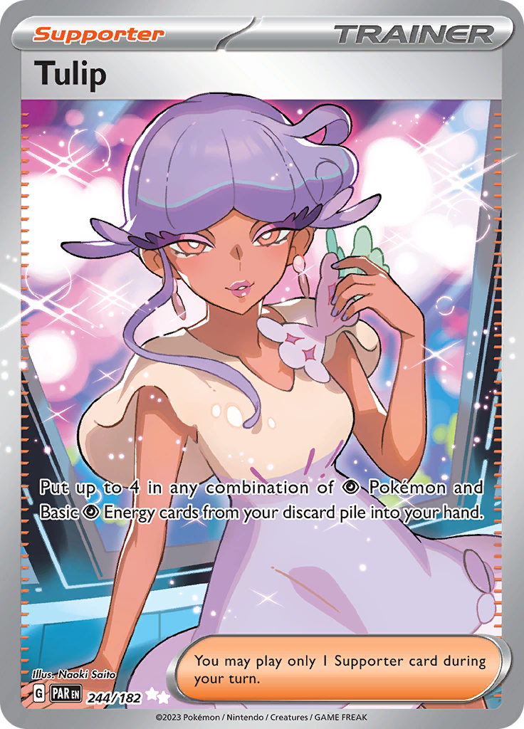 Tulip (244/182) [Scarlet & Violet: Paradox Rift] | Good Games North