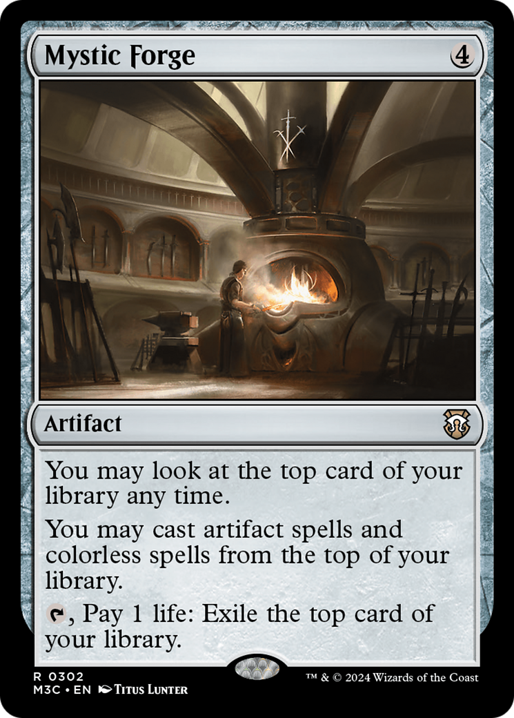 Mystic Forge (Ripple Foil) [Modern Horizons 3 Commander] | Good Games North