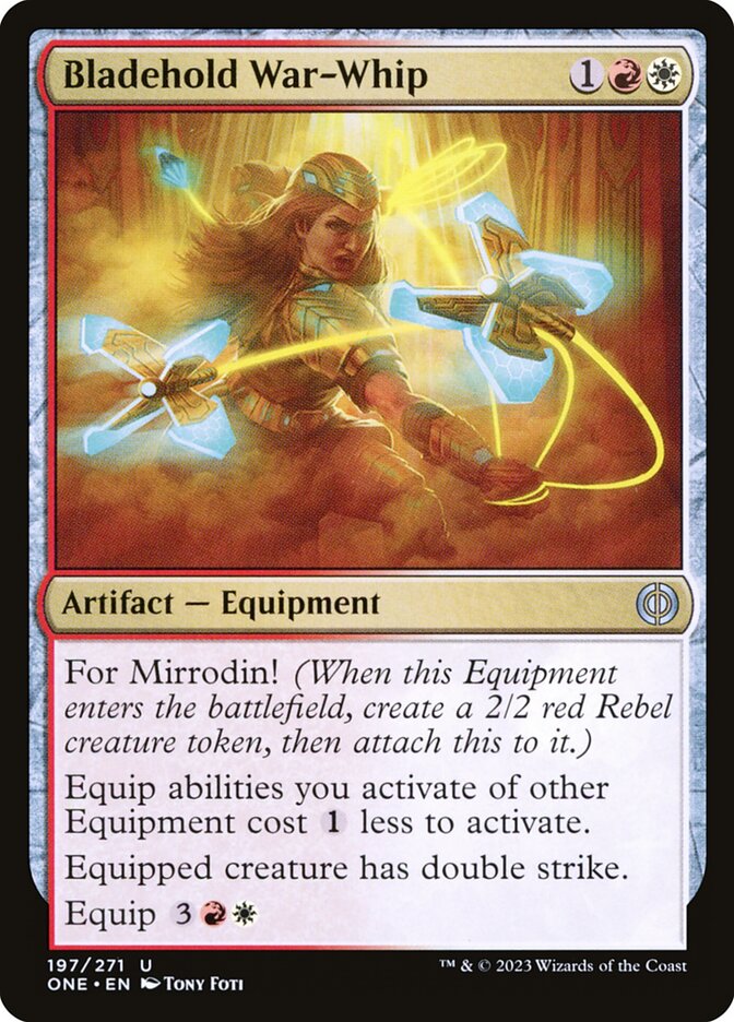 Bladehold War-Whip (Phyrexia: All Will Be One)  | Good Games North