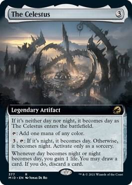 The Celestus Extended Art 377/277 (Innistrad: Midnight Hunt)  - Foil | Good Games North