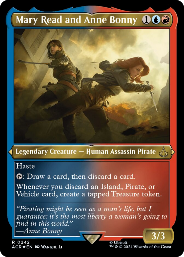 Mary Read and Anne Bonny (Foil Etched) [Assassin's Creed] | Good Games North