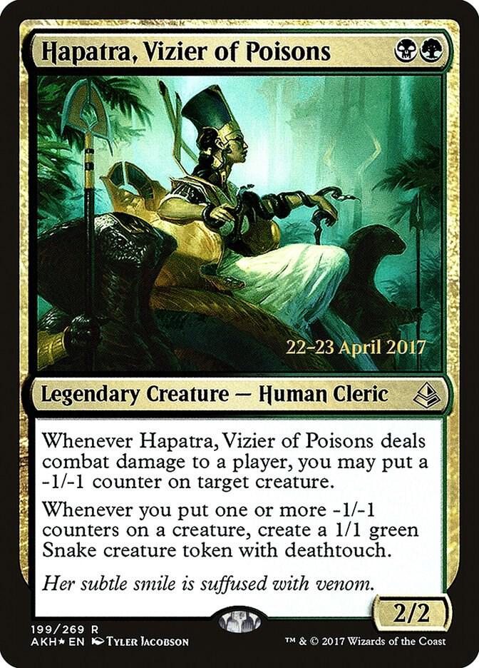 Hapatra Vizier of Poisons (Prerelease Cards)  - undefined | Good Games North