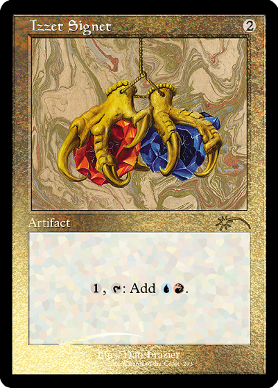 Izzet Signet (Retro) (Foil Etched) [Secret Lair Drop Series] | Good Games North