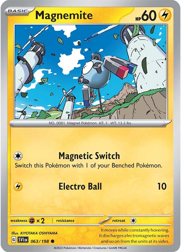 Magnemite (063/198) [Scarlet & Violet: Base Set] | Good Games North