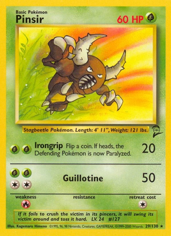 Pinsir (29/130) [Base Set 2] | Good Games North
