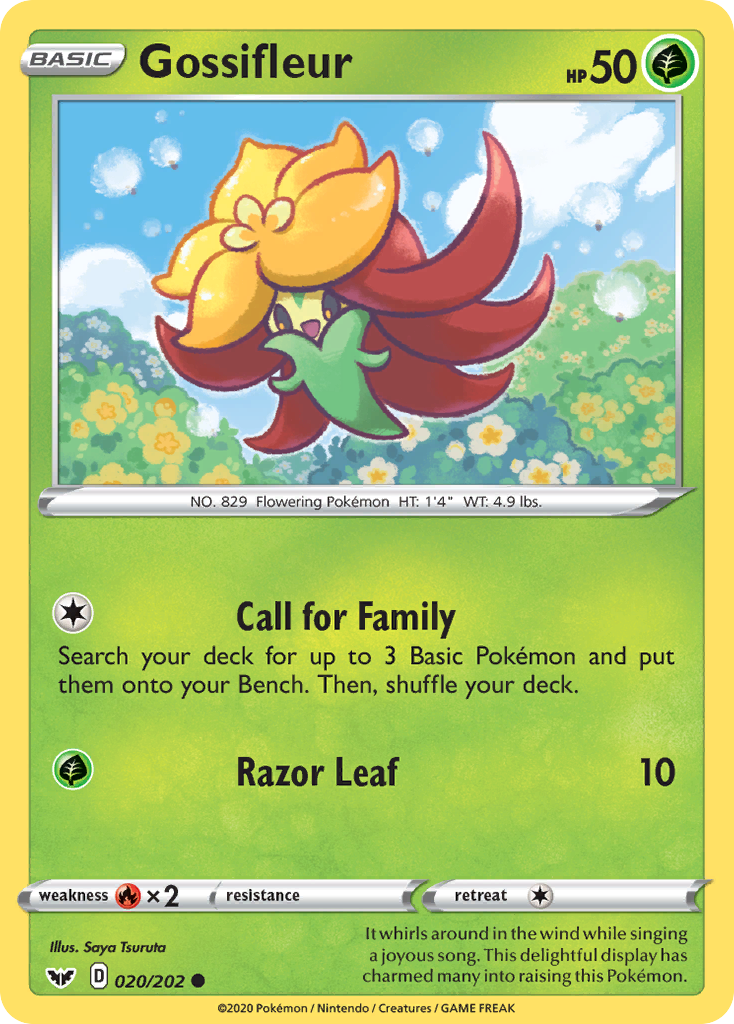 Gossifleur (020/202) [Sword & Shield: Base Set] | Good Games North