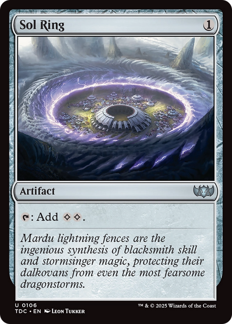 Sol Ring [Tarkir: Dragonstorm Commander] | Good Games North