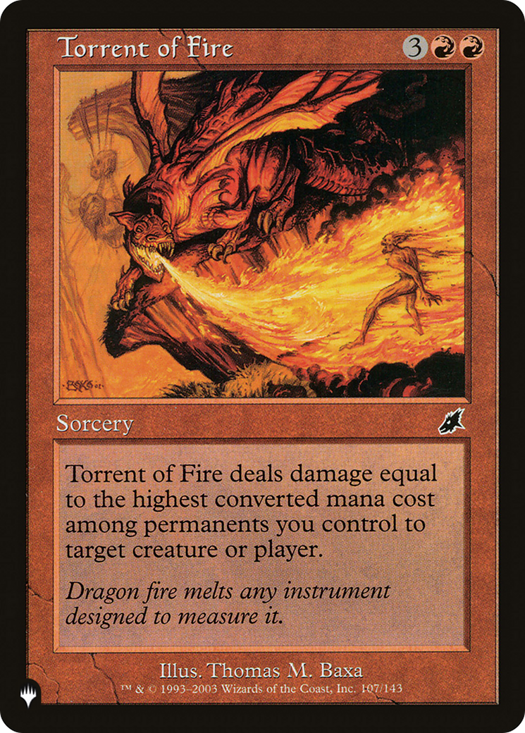 Torrent of Fire [The List] | Good Games North