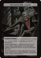 You Cannot Hide from Me (Full Art) [Duskmourn: Archenemy] | Good Games North