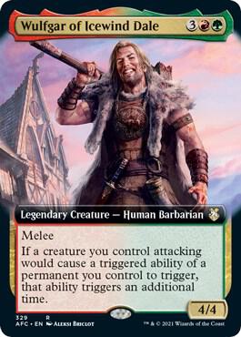 Wulfgar of Icewind Dale Extended Art (Commander: Adventures in the Forgotten Realms)  | Good Games North