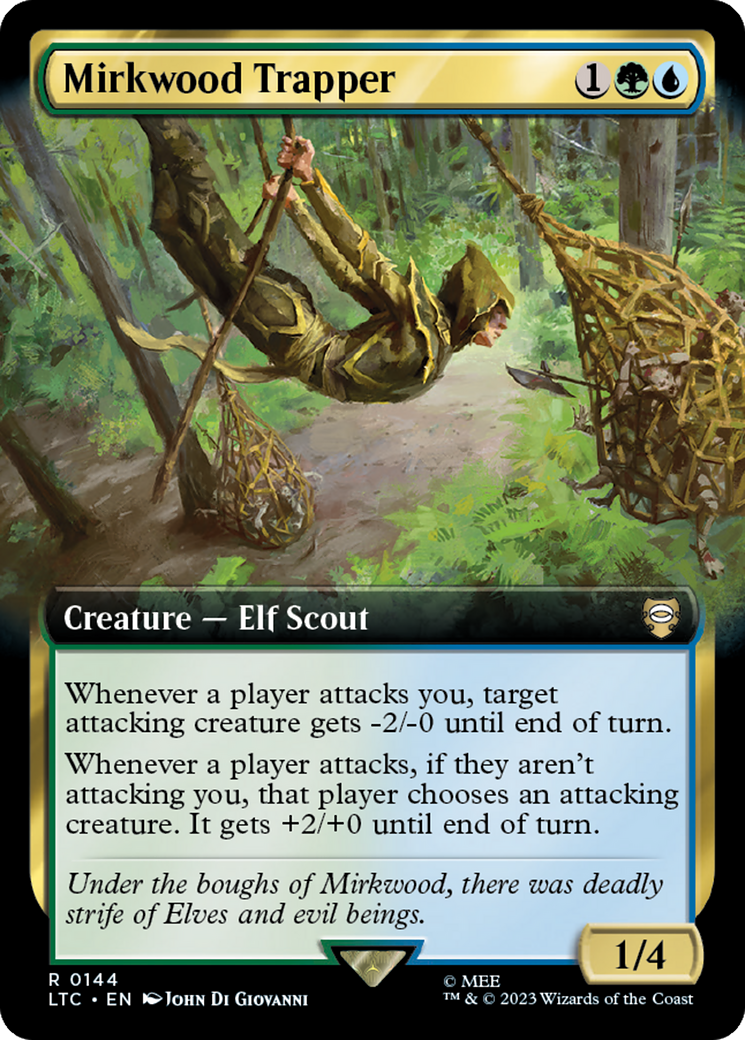 Mirkwood Trapper (Extended Art) [The Lord of the Rings: Tales of Middle-Earth Commander] | Good Games North