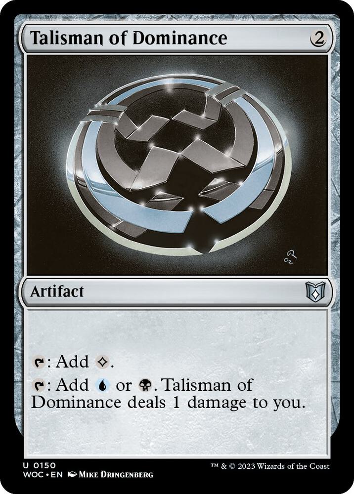 Talisman of Dominance 150/173 (Commander: Wilds of Eldraine)  | Good Games North