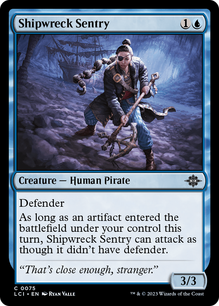 Shipwreck Sentry [The Lost Caverns of Ixalan] | Good Games North