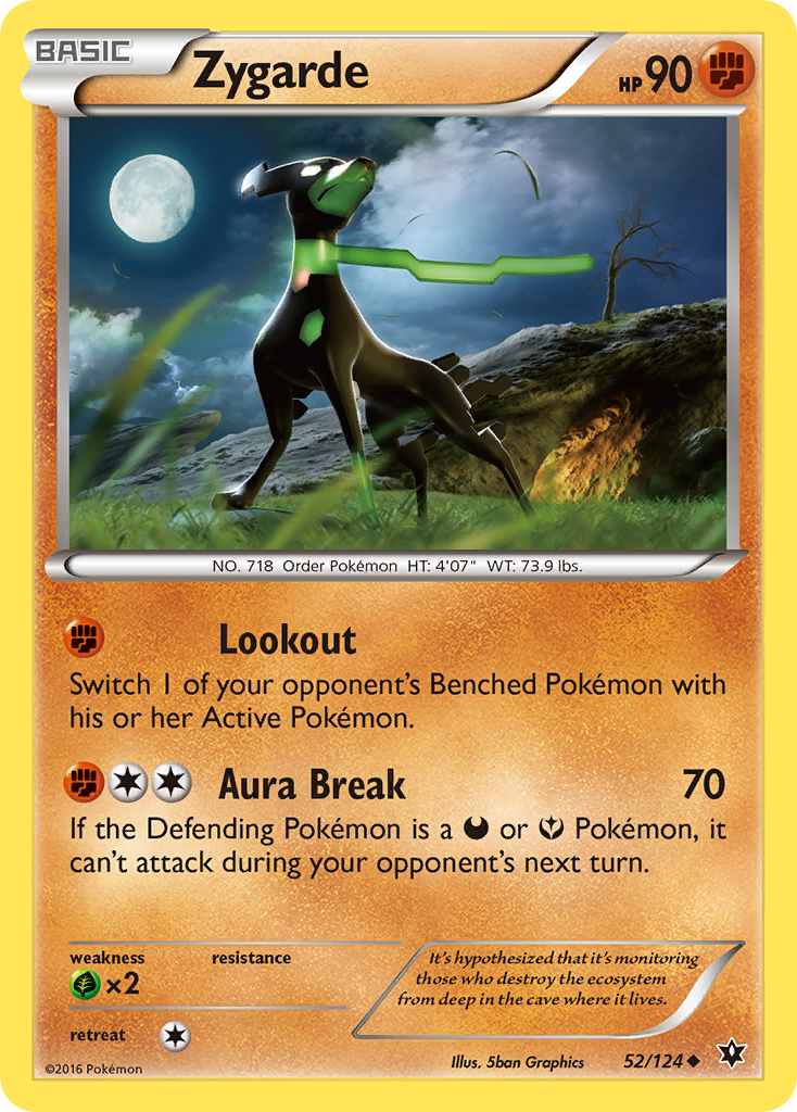 Zygarde (52/124) [XY: Fates Collide] | Good Games North